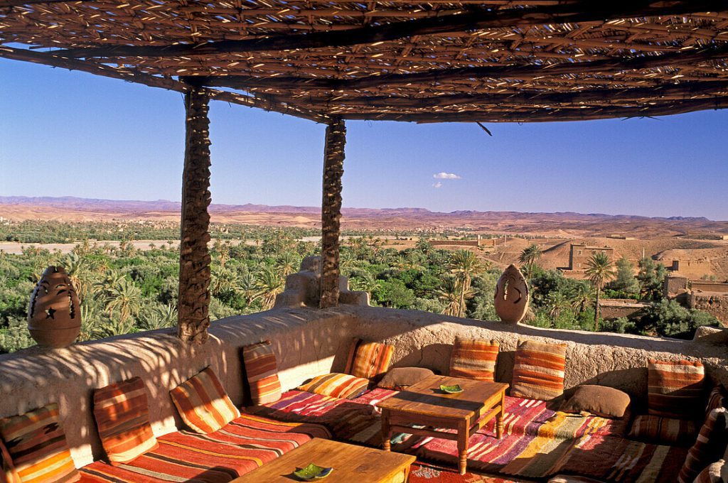 70363694-Morocco-Skoura-palm-grove-guesthouse-terrace